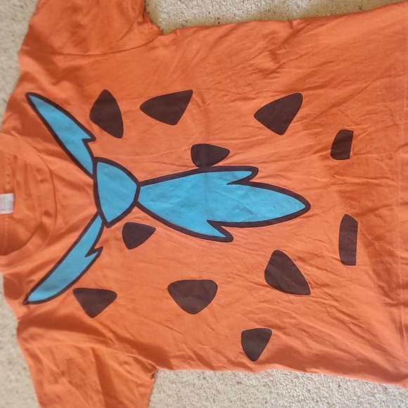 Preloved Fred Flintstone AOP t shirt - Picture 1 of 6